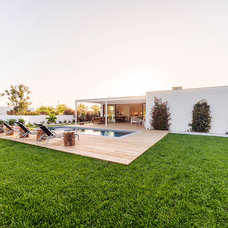 Suburban semi-detached house